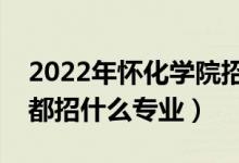 2022年懷化學院招生計劃及招生人數(shù)（各省都招什么專業(yè)）