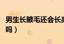 男生長(zhǎng)腋毛還會(huì)長(zhǎng)高嗎（男生長(zhǎng)腋毛還能長(zhǎng)高嗎）