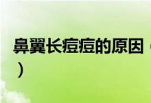 鼻翼長(zhǎng)痘痘的原因（鼻翼長(zhǎng)痘痘的原因有哪些）