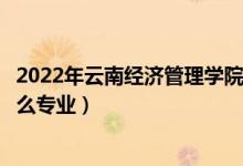2022年云南經(jīng)濟(jì)管理學(xué)院招生計(jì)劃及招生人數(shù)（各省都招什么專業(yè)）