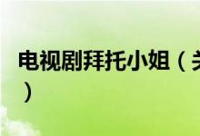 電視劇拜托小姐（關(guān)于電視劇拜托小姐的介紹）