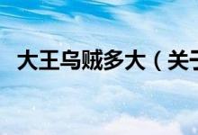 大王烏賊多大(關(guān)于大王烏賊多大的介紹)