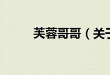芙蓉哥哥（關(guān)于芙蓉哥哥的介紹）