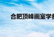 合肥頂峰畫室學(xué)費(fèi)多少（學(xué)校怎么樣）