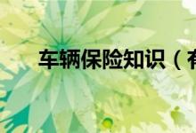 車輛保險知識（有關(guān)保險的知識介紹）