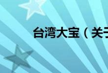 臺灣大寶（關(guān)于臺灣大寶的介紹）