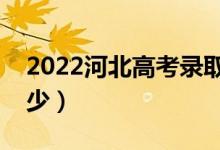 2022河北高考錄取分數(shù)線（各批次分數(shù)是多少）