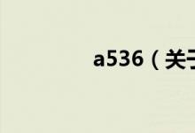 a536（關(guān)于a536的介紹）