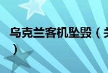 烏克蘭客機(jī)墜毀（關(guān)于烏克蘭客機(jī)墜毀的介紹）