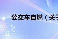 公交車自燃（關(guān)于公交車自燃的介紹）