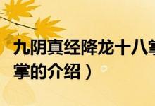 九陰真經降龍十八掌（關于九陰真經降龍十八掌的介紹）