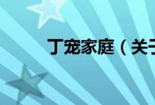丁寵家庭（關于丁寵家庭的介紹）