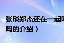 張琰鄭杰還在一起嗎（關(guān)于張琰鄭杰還在一起嗎的介紹）