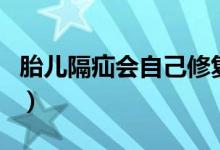 胎兒隔疝會自己修復(fù)（胎兒隔疝會自己修復(fù)嗎）