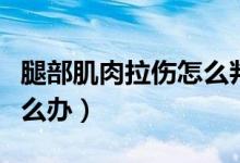 腿部肌肉拉傷怎么判斷嚴重（腿部肌肉拉傷怎么辦）