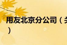用友北京分公司（關(guān)于用友北京分公司的介紹）