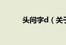 頭問字d（關(guān)于頭問字d的介紹）