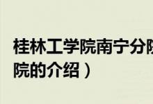 桂林工學院南寧分院（關(guān)于桂林工學院南寧分院的介紹）