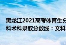 黑龍江2021高考體育生分?jǐn)?shù)線（黑龍江2022高考體育類本科術(shù)科錄取分?jǐn)?shù)線：文科71理科68）