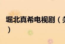 堀北真希電視劇（關(guān)于堀北真希電視劇的介紹）