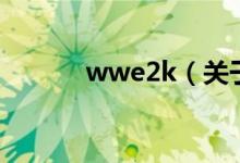 wwe2k（關(guān)于wwe2k的介紹）