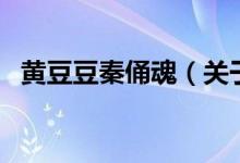 黃豆豆秦俑魂（關(guān)于黃豆豆秦俑魂的介紹）