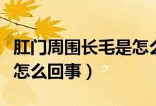 肛門(mén)周?chē)L(zhǎng)毛是怎么回事兒（肛門(mén)周?chē)L(zhǎng)毛是怎么回事）