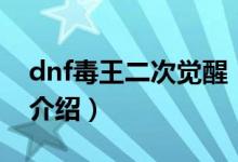 dnf毒王二次覺醒（關(guān)于dnf毒王二次覺醒的介紹）