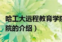哈工大遠(yuǎn)程教育學(xué)院（關(guān)于哈工大遠(yuǎn)程教育學(xué)院的介紹）
