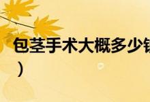 包莖手術(shù)大概多少錢做（包莖手術(shù)大概多少錢）