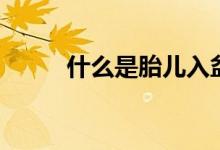 什么是胎兒入盆（什么是胎盤低）