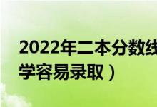 2022年二本分數(shù)線最低的大學名單（哪些大學容易錄?。?class=