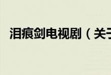 淚痕劍電視?。P(guān)于淚痕劍電視劇的介紹）