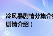 冷風(fēng)暴劇情分集介紹（電視劇冷風(fēng)暴1-5集的劇情介紹）