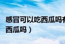 感冒可以吃西瓜嗎有點支氣管炎（感冒可以吃西瓜嗎）