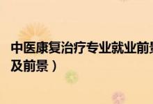 中醫(yī)康復(fù)治療專業(yè)就業(yè)前景（2022中醫(yī)康復(fù)學(xué)專業(yè)就業(yè)方向及前景）