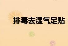 排毒去濕氣足貼（排毒去濕氣的方法）