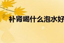 補(bǔ)腎喝什么泡水好（補(bǔ)腎喝什么茶最好）