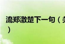 流鄭激楚下一句（關(guān)于流鄭激楚下一句的介紹）