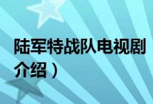 陸軍特戰(zhàn)隊電視?。P(guān)于陸軍特戰(zhàn)隊電視劇的介紹）