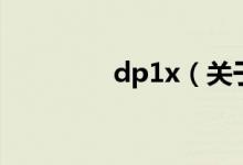 dp1x（關(guān)于dp1x的介紹）