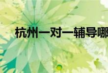 杭州一對一輔導(dǎo)哪家機構(gòu)好（怎么選擇）