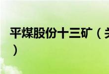 平煤股份十三礦（關(guān)于平煤股份十三礦的介紹）