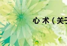 心 術(shù)（關(guān)于心 術(shù)的介紹）