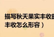 描寫秋天果實豐收的成語有哪些（秋天的果實豐收怎么形容）
