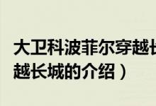 大衛(wèi)科波菲爾穿越長(zhǎng)城（關(guān)于大衛(wèi)科波菲爾穿越長(zhǎng)城的介紹）