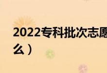 2022專(zhuān)科批次志愿怎樣填報(bào)（填報(bào)技巧是什么）