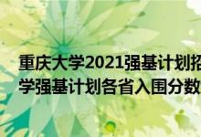 重慶大學(xué)2021強(qiáng)基計(jì)劃招生簡(jiǎn)章及報(bào)名條件（2022重慶大學(xué)強(qiáng)基計(jì)劃各省入圍分?jǐn)?shù)線是多少）