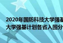 2020年國防科技大學(xué)強(qiáng)基計(jì)劃入圍分?jǐn)?shù)線（2022國防科技大學(xué)強(qiáng)基計(jì)劃各省入圍分?jǐn)?shù)線是多少）