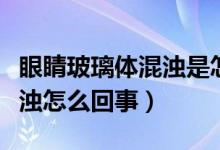 眼睛玻璃體混濁是怎么引起的（眼睛玻璃體混濁怎么回事）